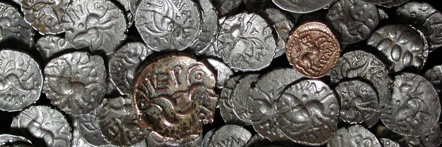 Coins From The Hallaton Treasure Aspect Ratio 1800 600