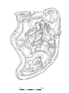 An illustration of cheekpiece 2 by Debbie Miles