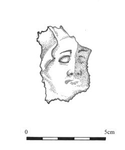 Illustration of the silver face by Debbie Miles