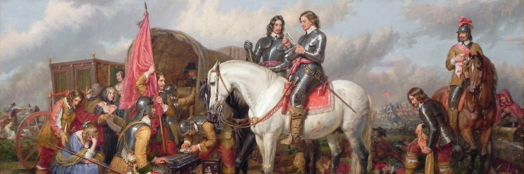 Charles Landseer Cromwell Battle Of Naseby Scaled Aspect Ratio 1800 600