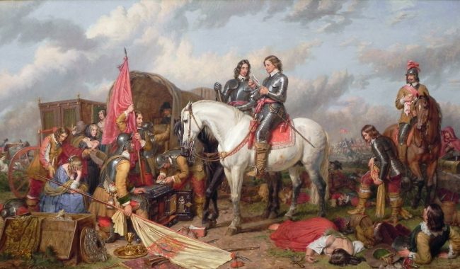 Charles Landseer Cromwell Battle Of Naseby Scaled Aspect Ratio 650 380