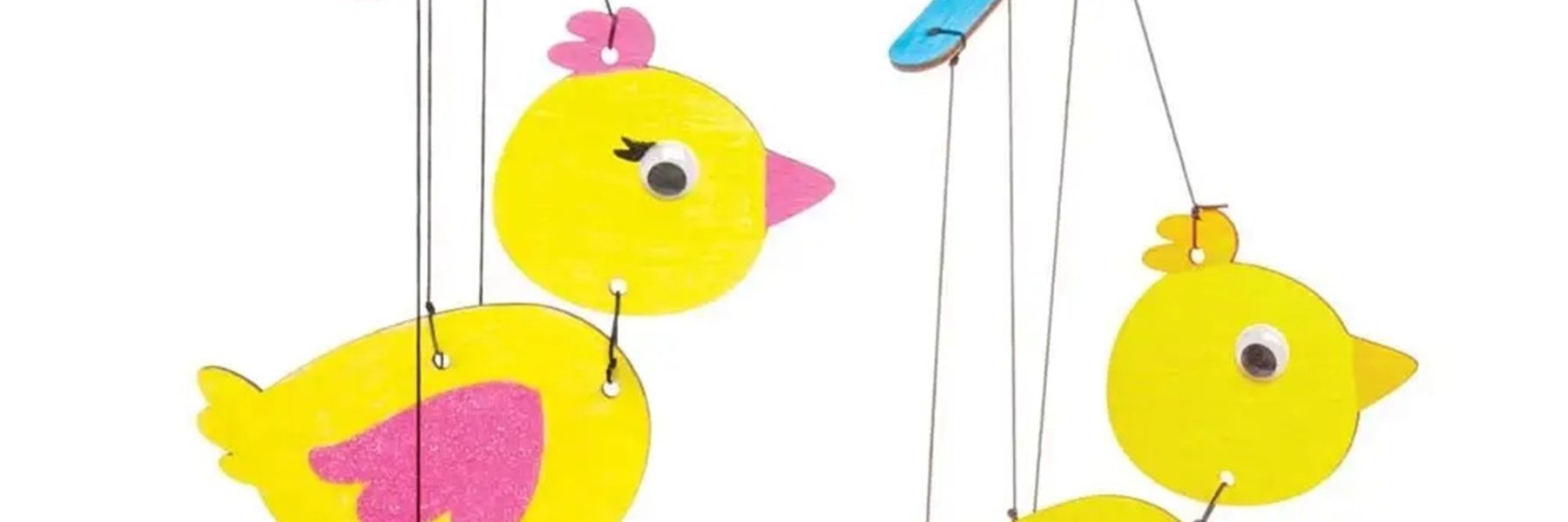 Easter Chick Wooden Marionette Kits Ax786r P3 Aspect Ratio 1800 600