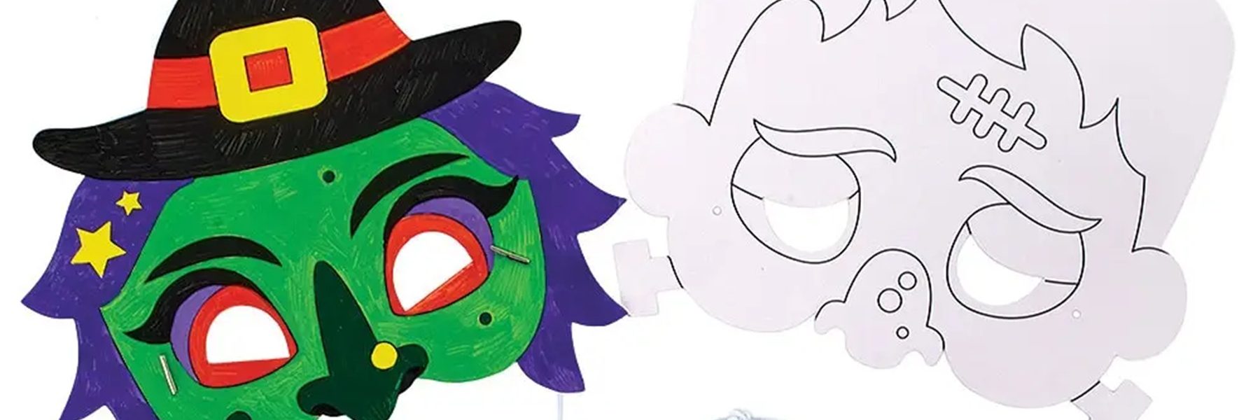 Halloween Masks Aspect Ratio 1800 600